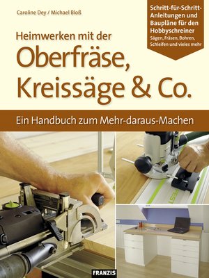 cover image of Heimwerken mit der Oberfräse, Kreissäge & Co.
